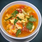 夏日雙蔬蛋花湯