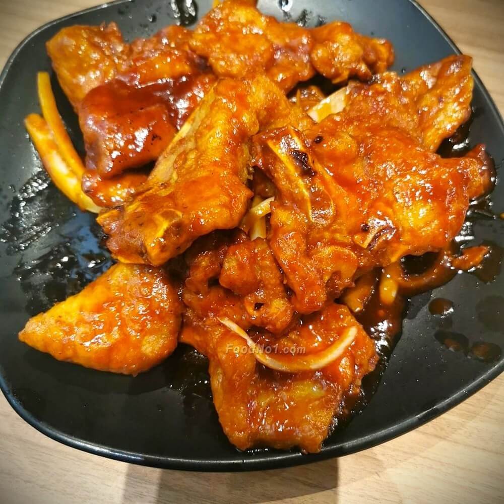 京都豬扒,糖醋里脊, 京都肉排