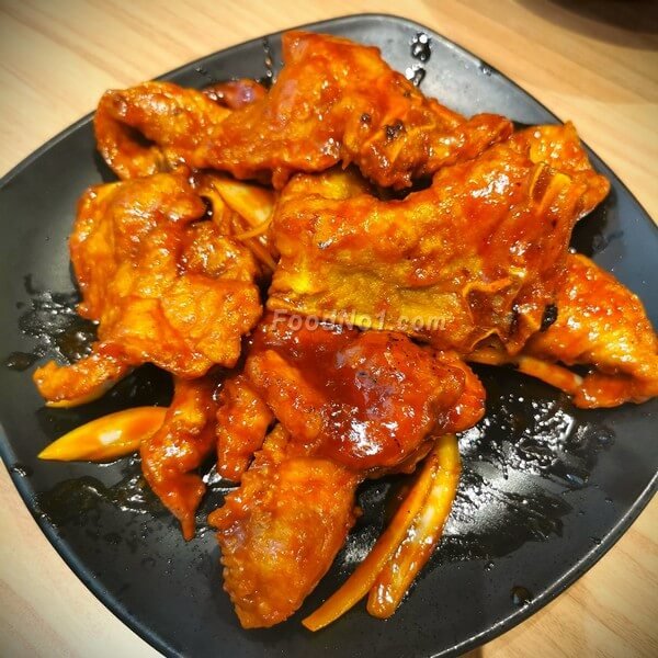  咕咾肉,  中式菜譜
