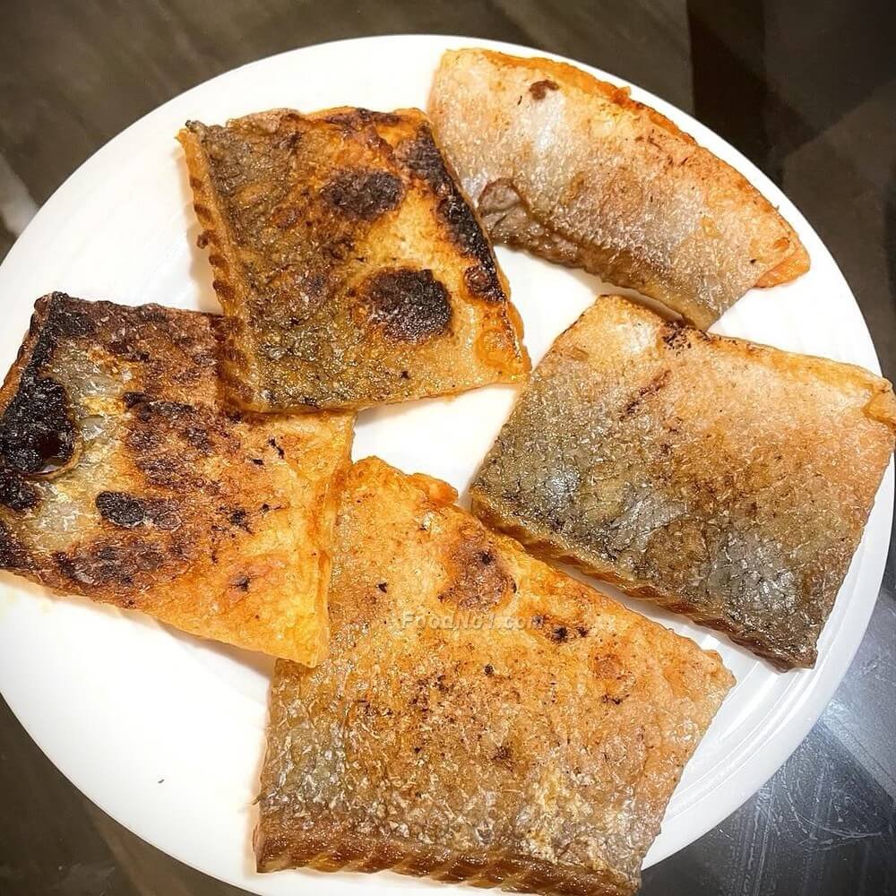 煎香三文魚皮 4164.0