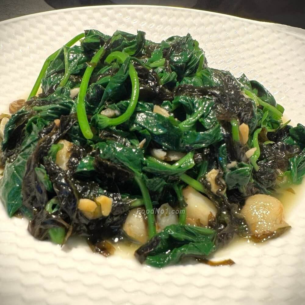 紫菜炒番薯苗