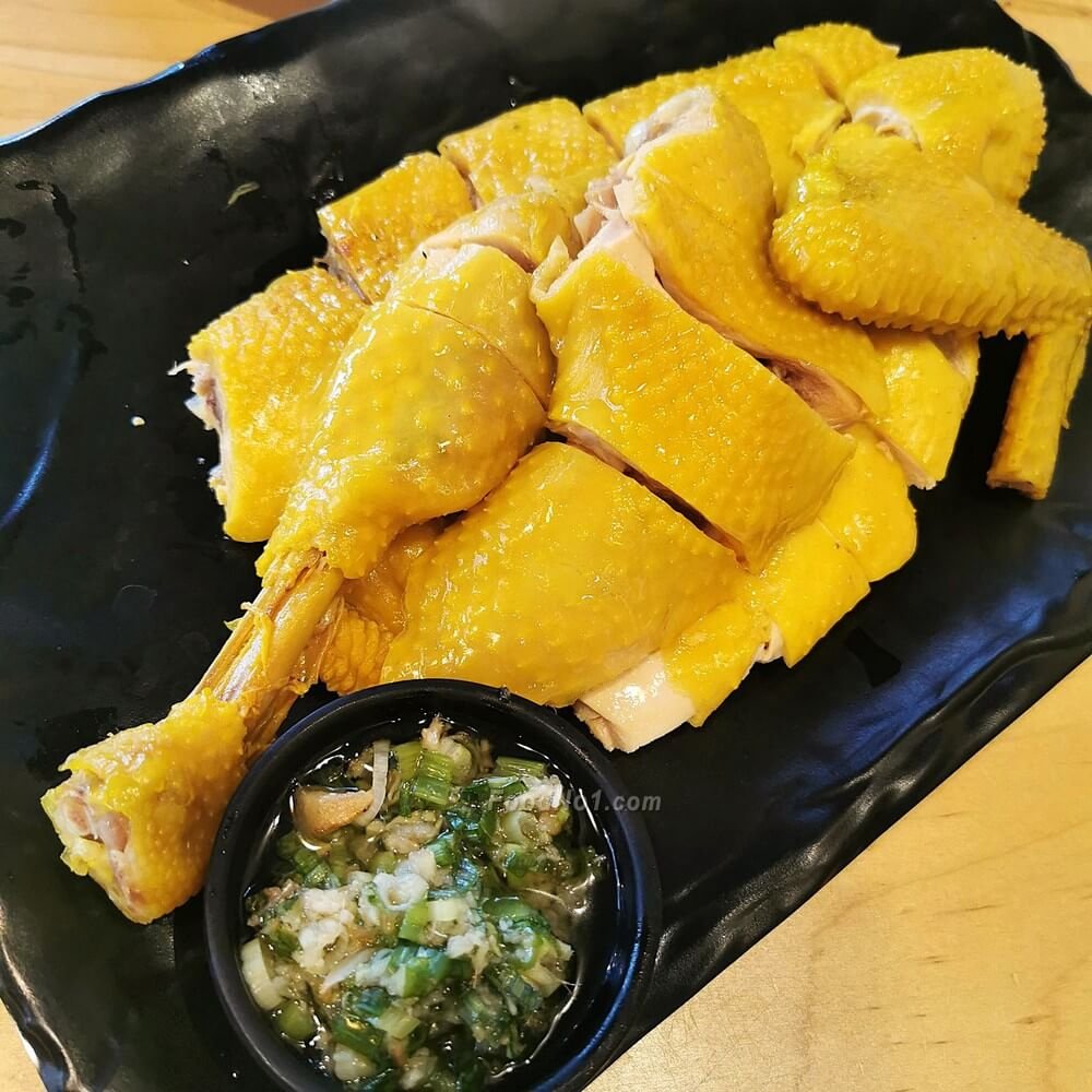 魚露蒸雞
