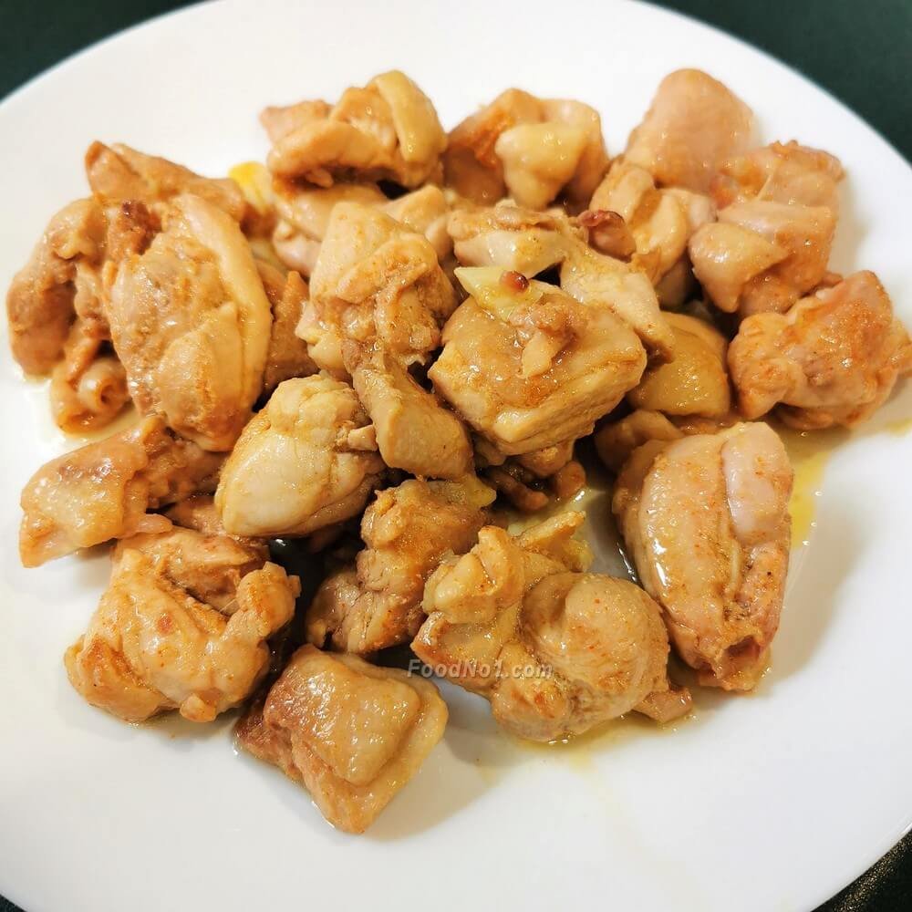 爆炒雞丁