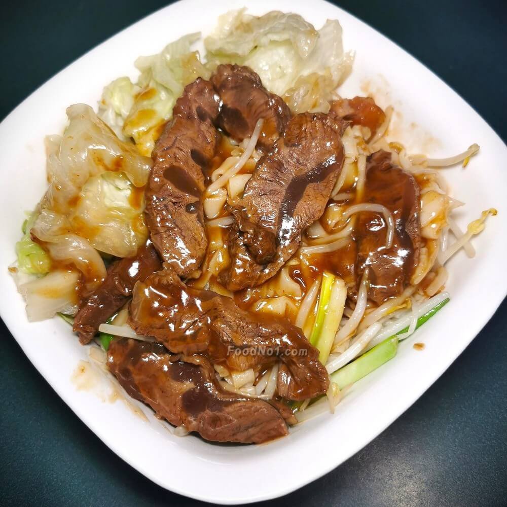 菜遠鹵牛展炒河