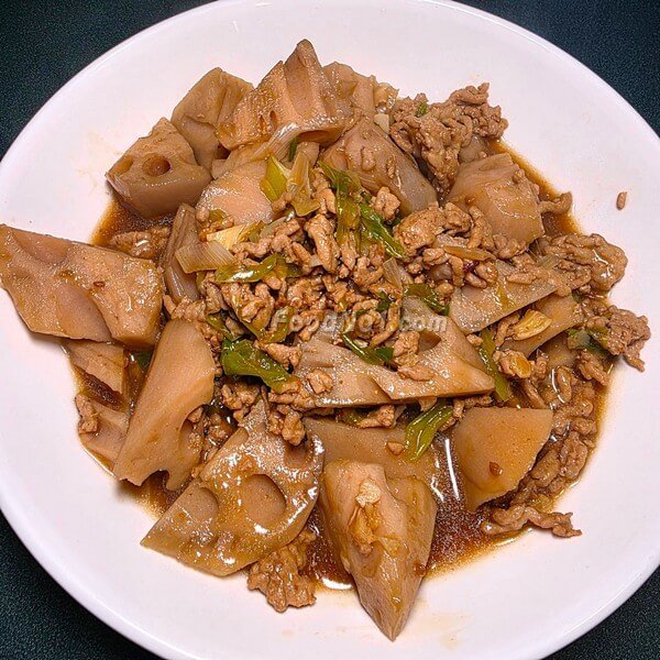 蓮藕肉丁
