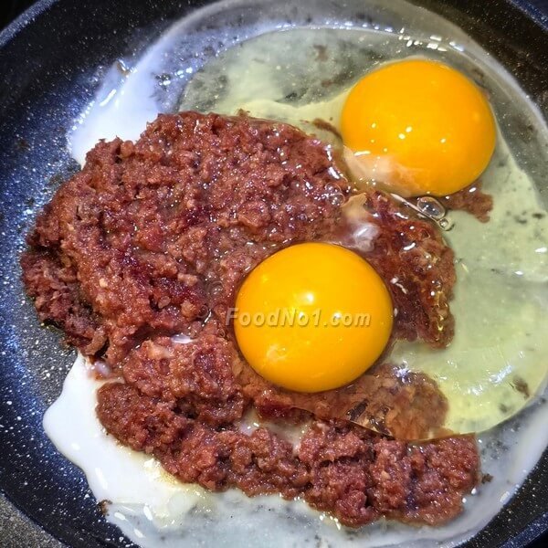 太陽蛋咸牛肉
