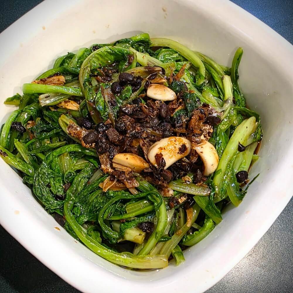 豆豉鯪魚炒A菜