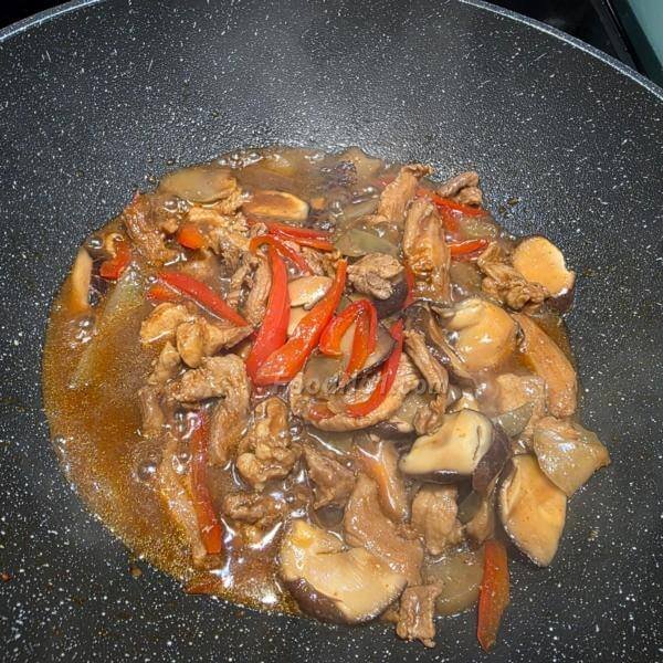 榨菜冬菇炆肉片-烹飪技巧
