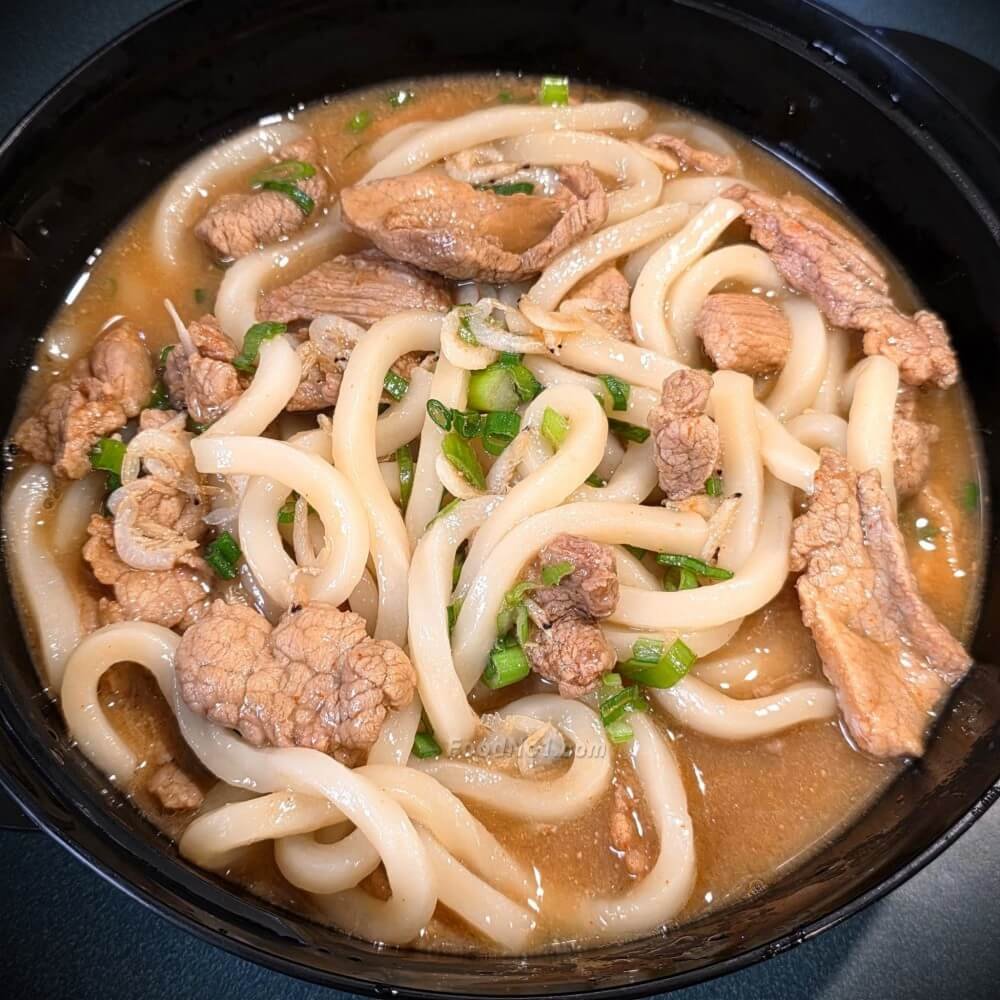 日式味噌滑肉烏龍麵