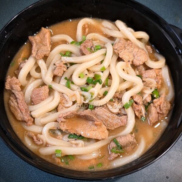 日式味噌滑肉烏龍麵
