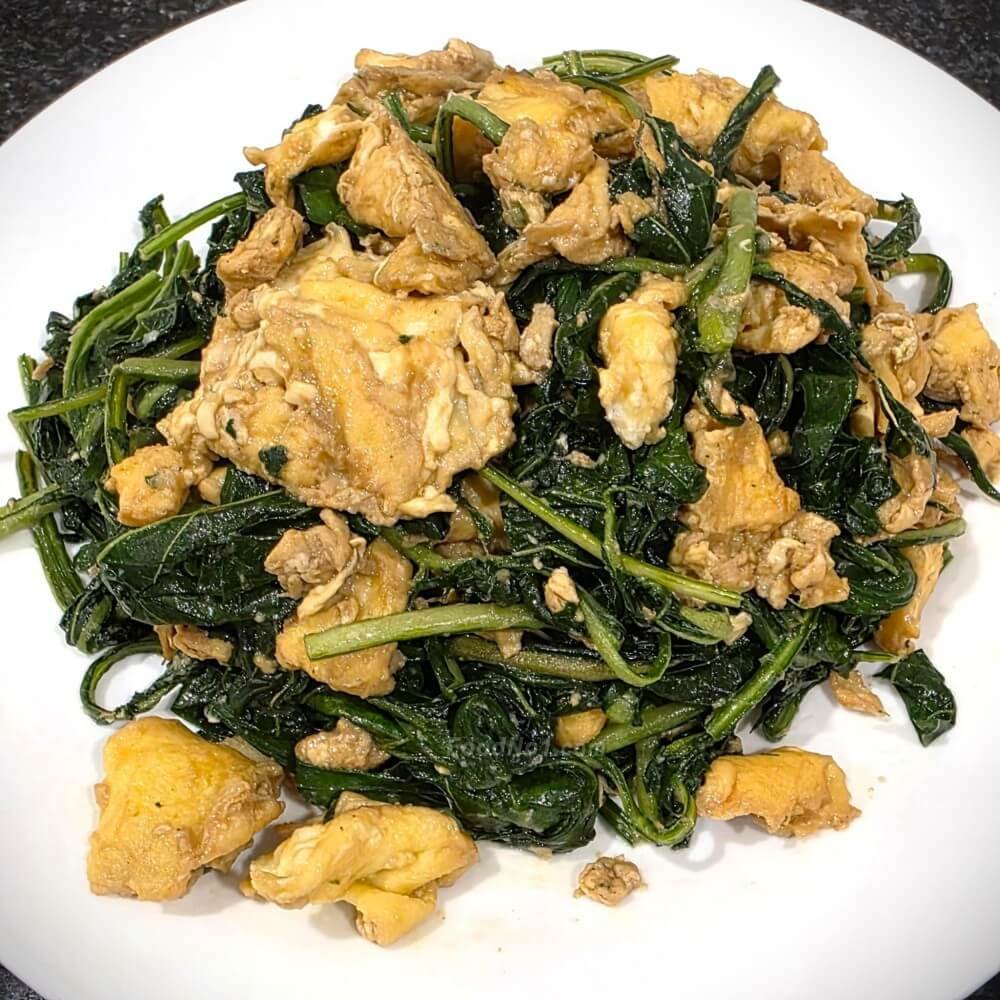 辣椒葉炒蛋