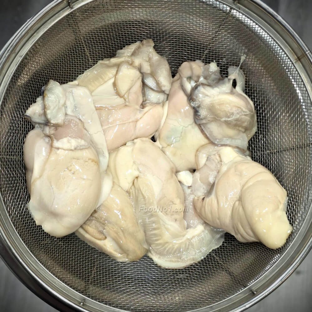 筒蠔處理