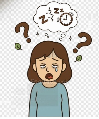 睡眠質素差 成晚醒 圖示