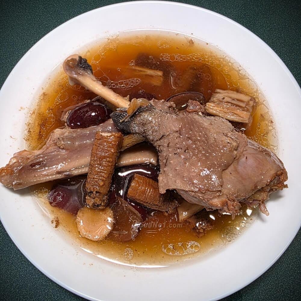 黨參北芪杞子圓肉紅棗麥冬當歸野生鴨湯