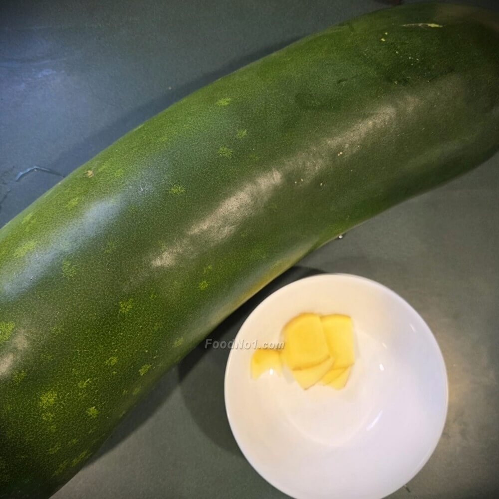 自家種的冬瓜