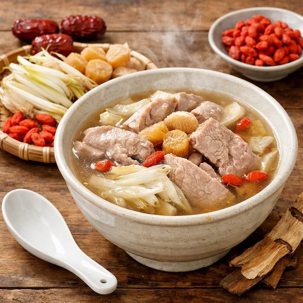 霸王花豬肺湯