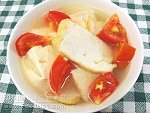 tomato-fillets-tofu-soup
