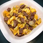 菠蘿西芹芯牛肉粒