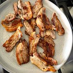 煎腩肉肉片