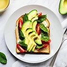 清新牛油果多士