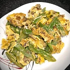 苦瓜肉碎炒蛋