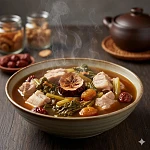 菜乾羅漢果豬骨湯