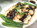 豉汁帶子蒸豆腐