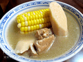 鮮淮山栗米瘦肉湯