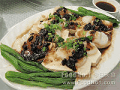 豉汁帶子蒸豆腐