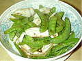 荷豆炒鮮魷
