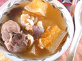 哈蜜瓜百合瘦肉湯