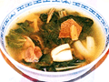 金銀菜排骨湯