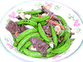 鮮百合蜜糖豆炒牛肉