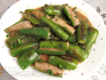 魚肉煎尖椒