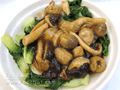 三菇扒小白菜