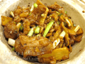 薑蔥肉眼根煲