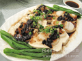 豉汁帶子蒸豆腐