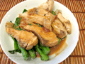 南乳魚腩炒菜芯苗