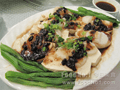 豉汁帶子蒸豆腐