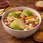 老黃瓜赤小豆扁豆湯(清熱祛濕、健脾利水) 老黃瓜赤小豆扁豆湯